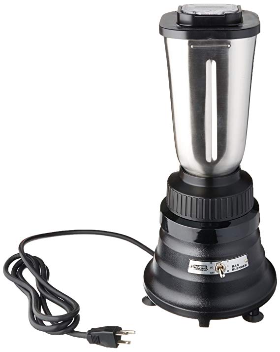 An image of Waring Commercial BB155S Black 2-Speed Blender