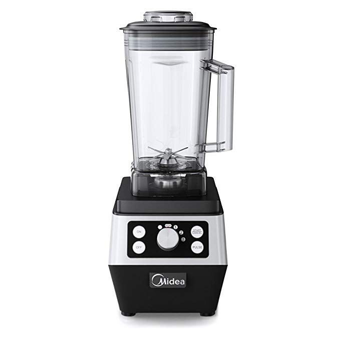 An image related to MIDEA MBL17HS Silver and Black 3-Speed 1400 W Personal Blender