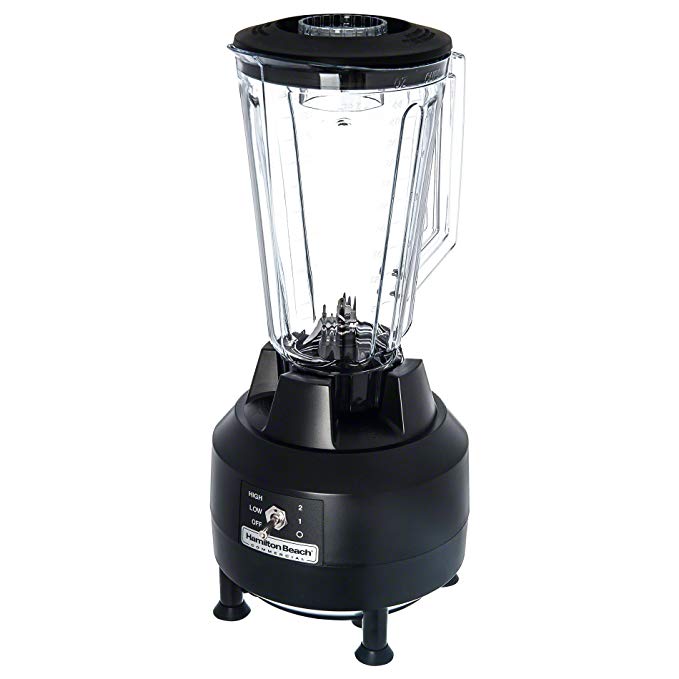 An image of Hamilton Beach HBB908 Black 2-Speed Blender | Trusted Blenders 