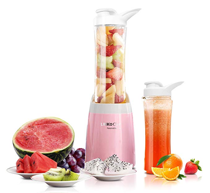 An image of LINKChef Pink 250 W Baby Food Personal Blender | Trusted Blenders 