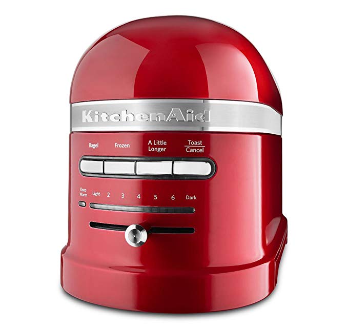 An image of KitchenAid 2-Slice Red 7-Mode Toaster