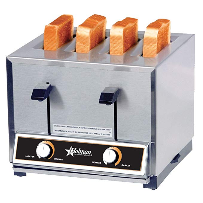 An image of Star TP409-120V 2600W Stainless Steel 7-Mode Wide Slot Toaster