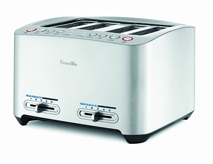 An image related to Breville 1800W 4-Slice 5-Mode Wide Slot Toaster