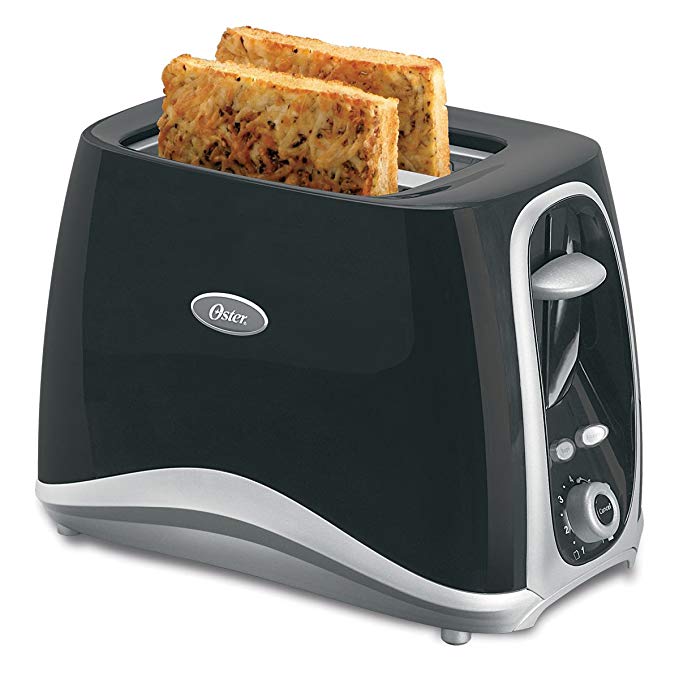 An image of Oster K565 2-Slice Black 7-Mode Toaster