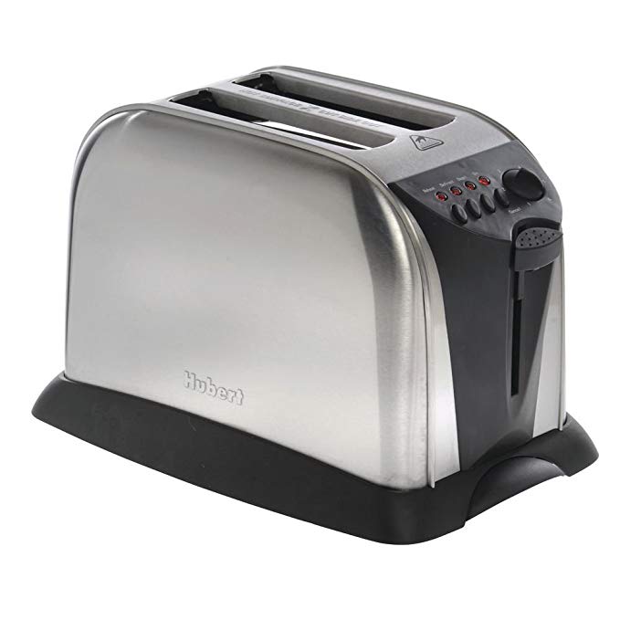 An image of Hubert 850W 2-Slice Wide Slot Toaster | The Top Toasters 