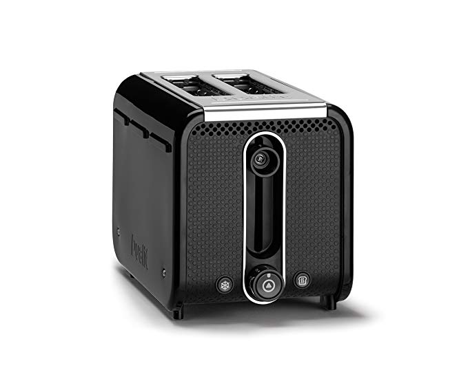 An image of Dualit 1200W 2-Slice Black 9-Mode Toaster