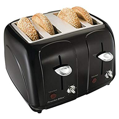 An image of Proctor Silex 4-Slice 6-Mode Cool Touch Wide Slot Toaster