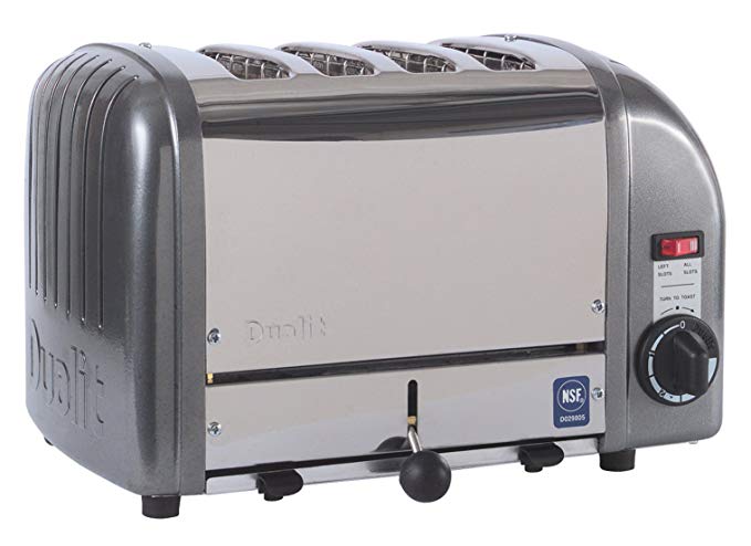 An image of Dualit CTW-4M 1750W Gray Toaster | The Top Toasters 