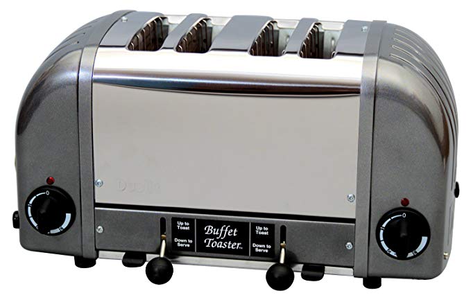 An image of Dualit CBF-4M 1750W Gray Toaster