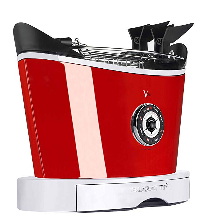 An image related to Bugatti 13-VOLOC3-JP 850W Red 6-Mode Toaster