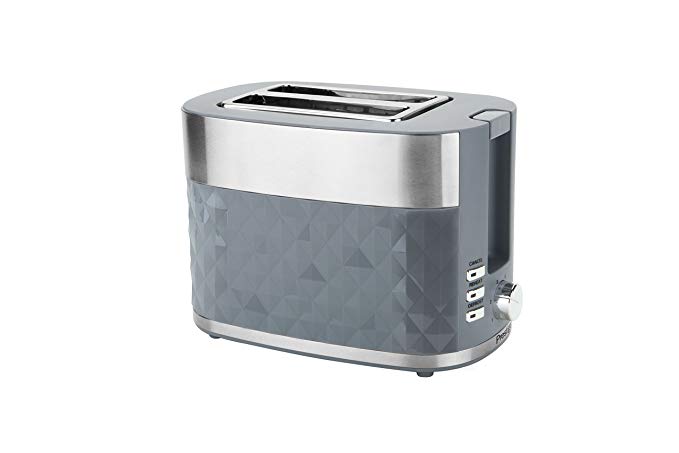 An image of Prestige 2-Slice Gray 6-Mode Toaster | The Top Toasters 