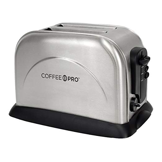 An image related to CoffeePro CFPOG8073 Stainless Steel 2-Slice Silver 6-Mode Wide Slot Toaster