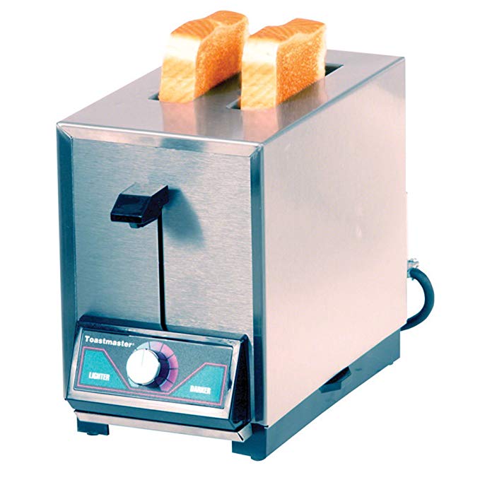 An image of Toastmaster Stainless Steel 2-Slice Toaster | The Top Toasters 