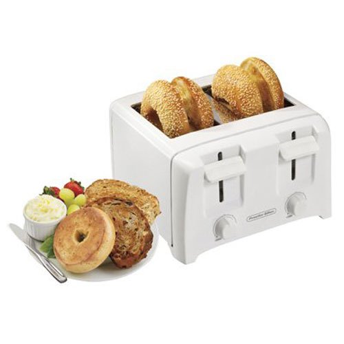 An image of Proctor Silex 4-Slice Compact Wide Slot Toaster