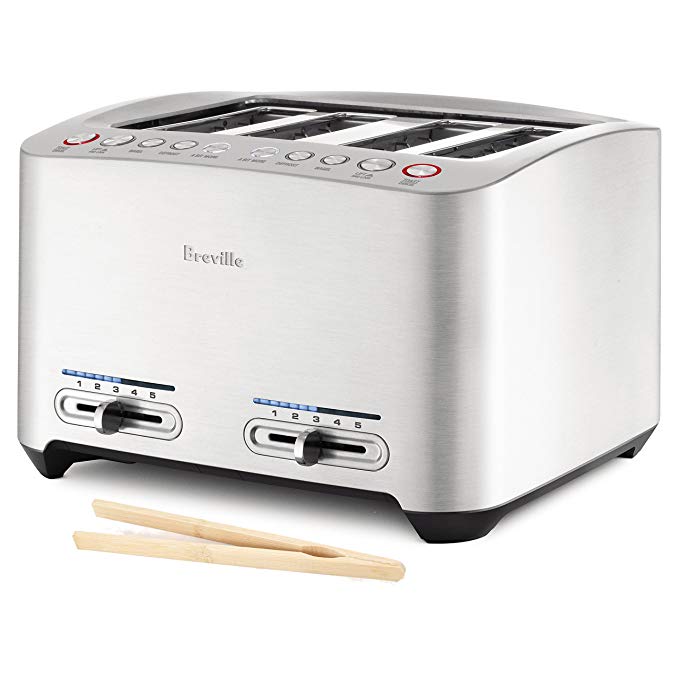 An image related to Breville 1800W 4-Slice Wide Slot Toaster