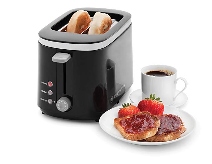 An image of Wolfgang Puck 2-Slice 5-Mode Cool Touch Wide Slot Toaster | The Top Toasters 