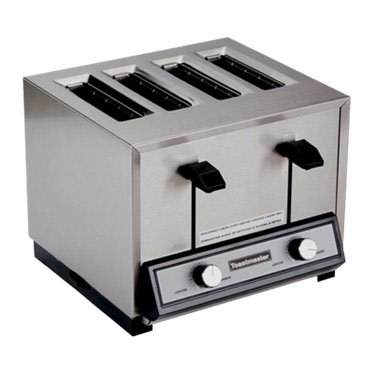 An image of Toastmaster HT409-120C 2000W Stainless Steel 4-Slice Long Slot Toaster