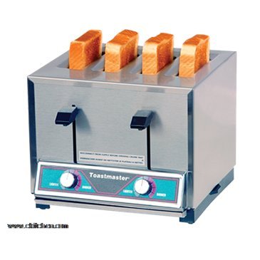 An image related to Toastmaster TP430-208C Stainless Steel 4-Slice Long Slot Toaster