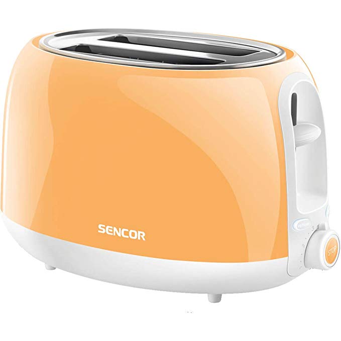 An image related to Sencor 2-Slice Orange Cool Touch Toaster