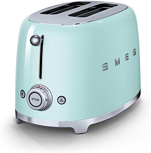 An image related to Smeg 2-Slice Green 6-Mode Wide Slot Toaster