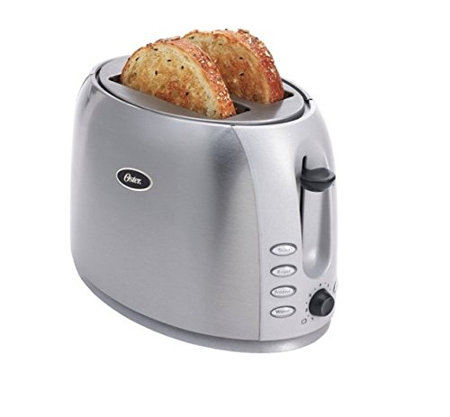 An image related to Oster 006594-000-000 Stainless Steel 2-Slice 7-Mode Wide Slot Toaster