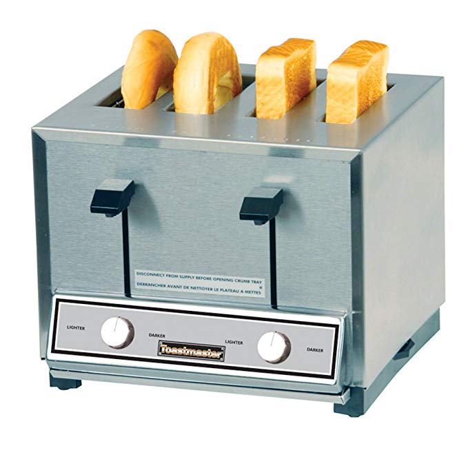 An image of Toastmaster HT424 Stainless Steel 7-Mode Compact Toaster