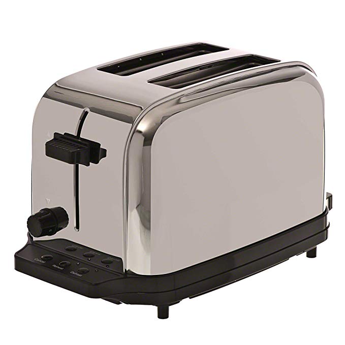 An image of Waring WCT702 Gray 6-Mode Wide Slot Toaster | The Top Toasters 