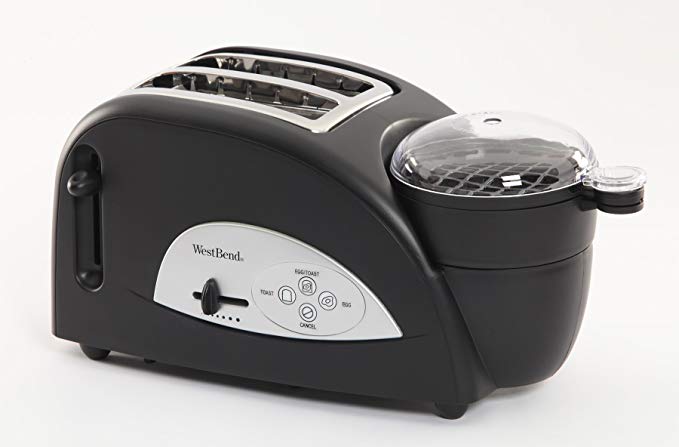 An image related to West Bend 2-Slice Black Wide Slot Toaster