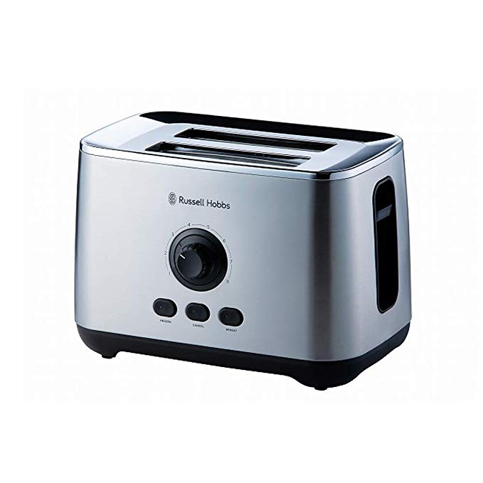 An image of Russell Hobbs 7780JP 1200W Stainless Steel 8-Mode Toaster | The Top Toasters 