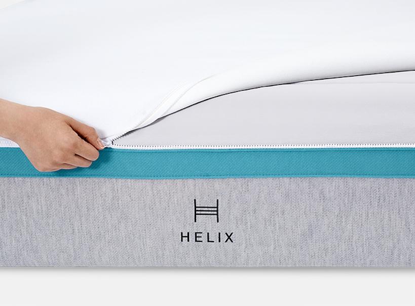 An image of Helix Sunset Soft Queen-Size Individually Wrapped Pocket Coils Mattress | Know Your Mattress 