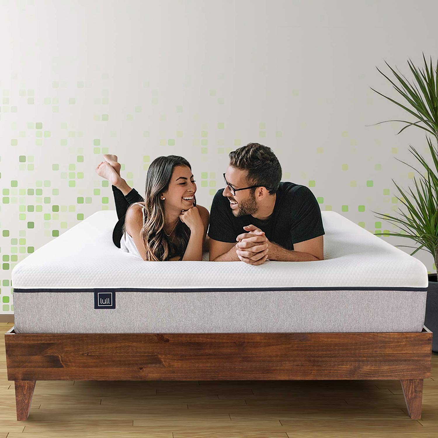 An image of Lull Memory Foam Full-Size 10-Inch Therapeutic Mattress