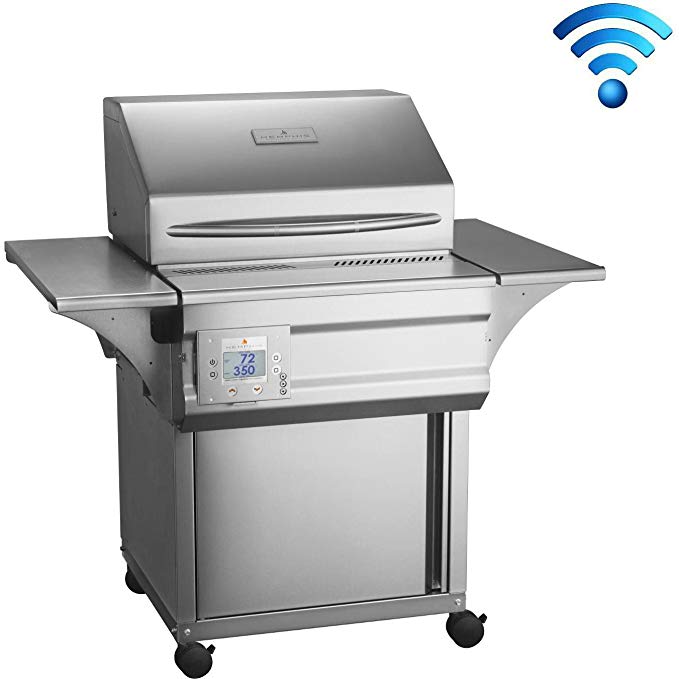 An image of 26" Wood Pellet Stainless Steel Freestanding Grill from Memphis Wood Fire Grills