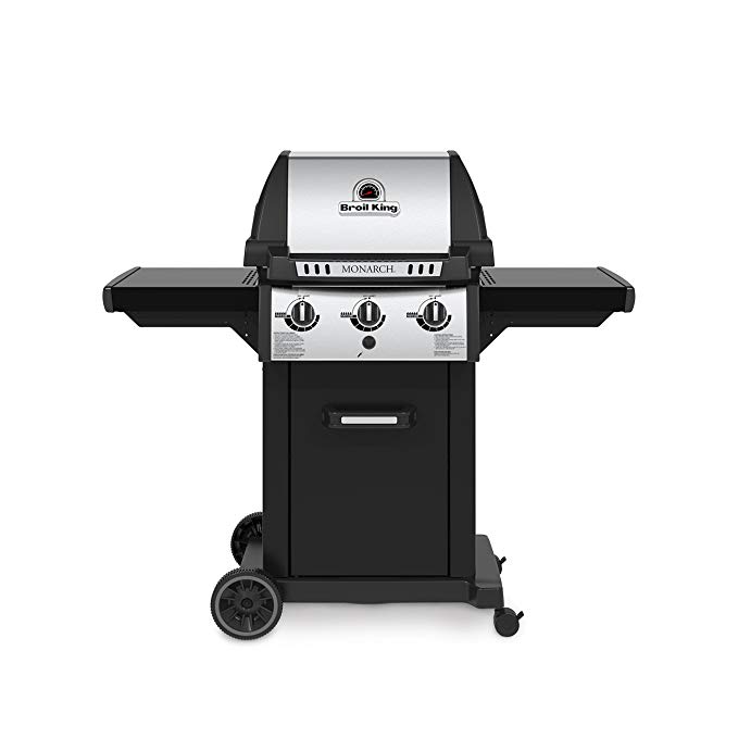 An image of Broil King 834254 Monarch Liquid Propane Freestanding Grill | KnowYourGrill 