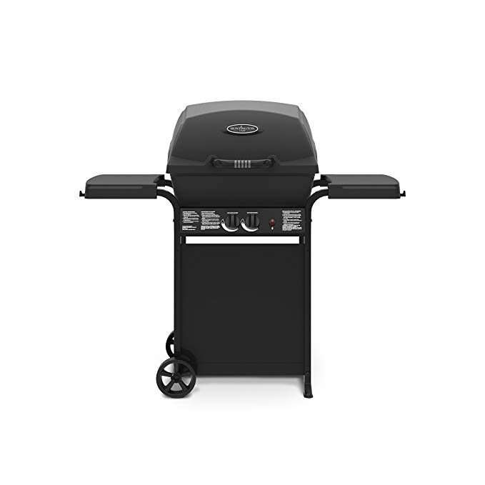 An image of Huntington 30030HNT Propane Gas Freestanding Covered Grill | KnowYourGrill 