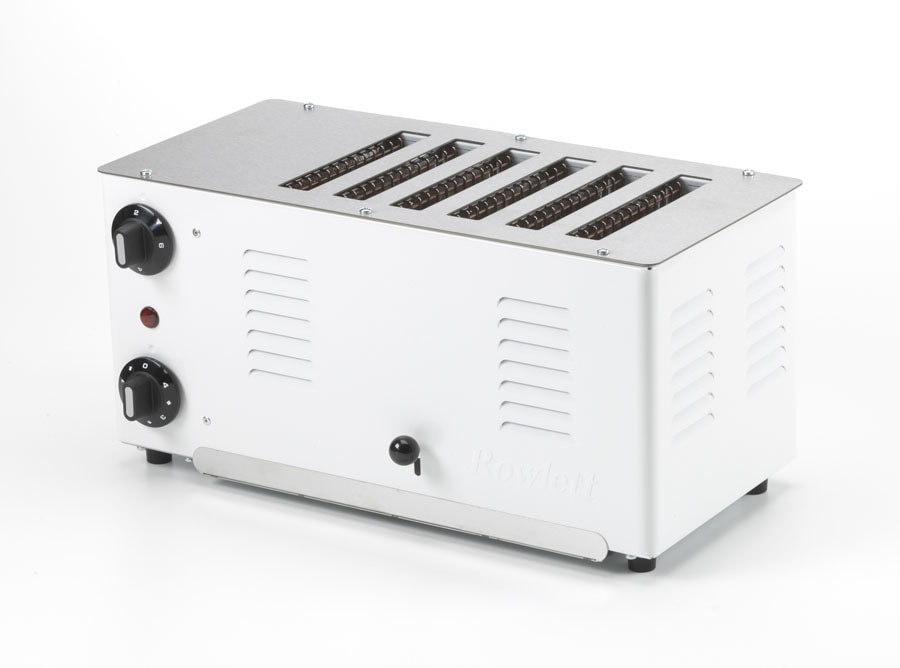 An image of Rowlett 3000W Stainless Steel White Cool Touch Toaster | The Top Toasters 