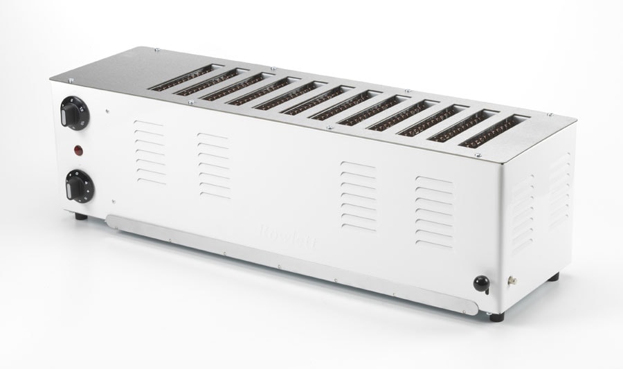 An image related to Rowlett 6300W Stainless Steel White Toaster