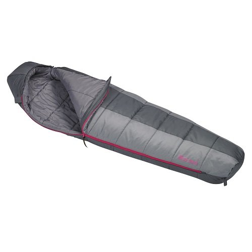 An image of Slumberjack Boundary 51726015RR Women's 20 Degree Polyester Taffeta Sleeping Bag | Expert Camper 