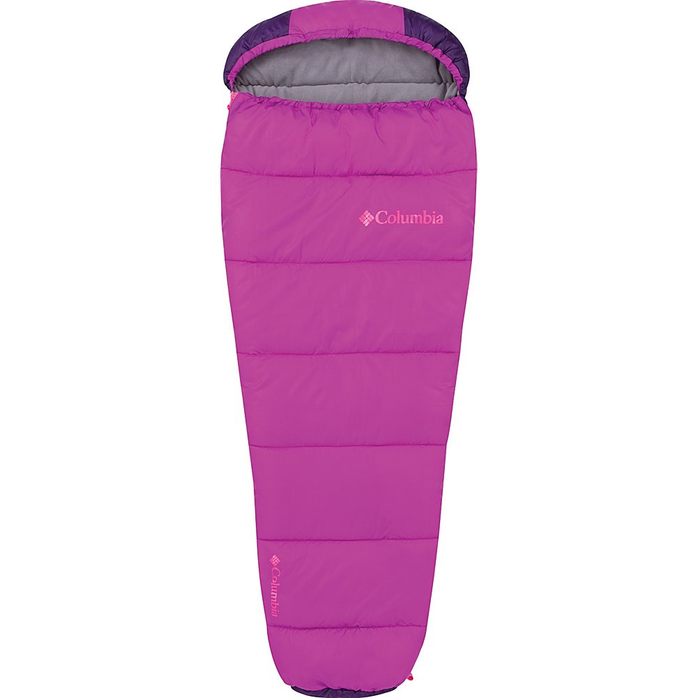 An image of Columbia Sportswear Girls 30 Degree Polyester Fleece Sleeping Bag