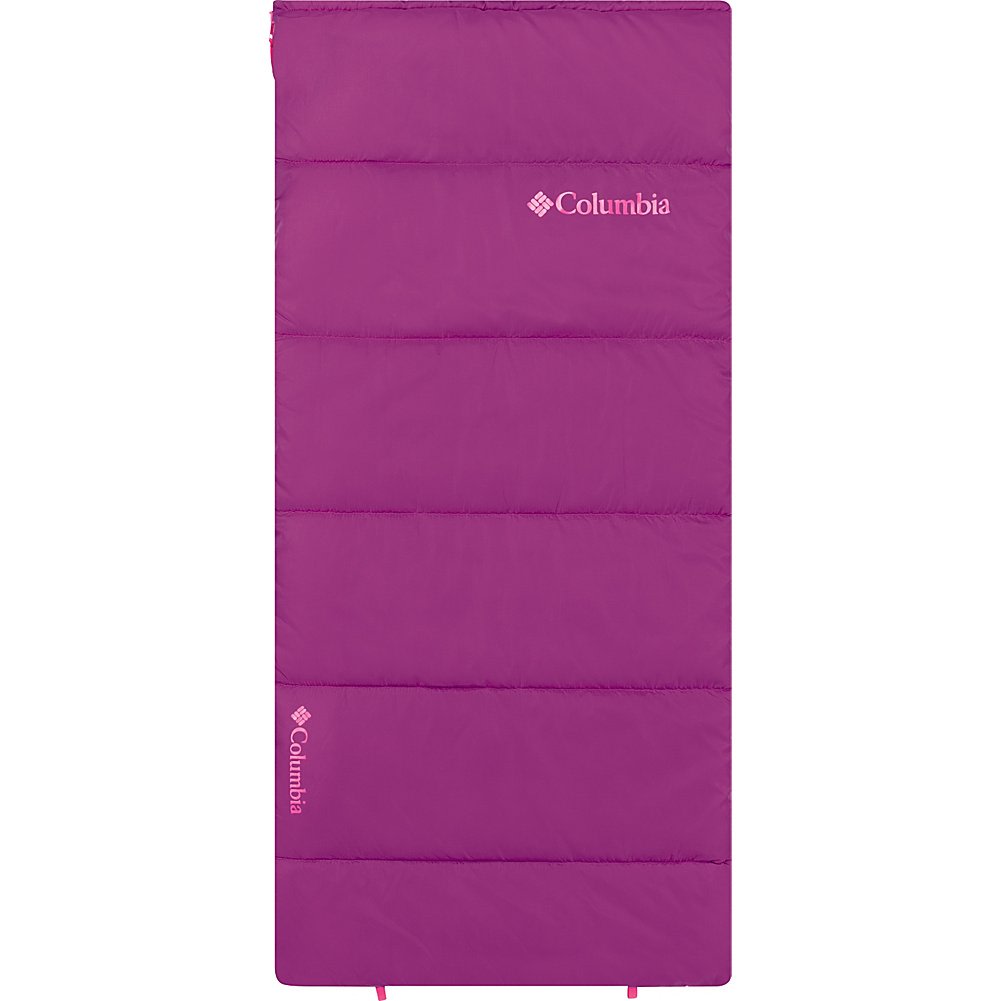 An image of Columbia Sportswear Girls 40 Degree Polyester Fleece Sleeping Bag