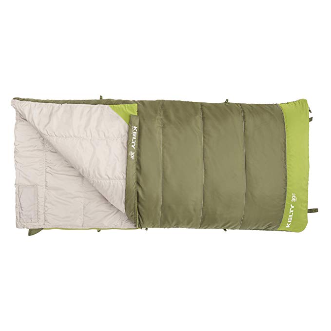 An image of Kelty Callisto Kids 35425018SR Boys 30 Degree Polyester Taffeta Sleeping Bag | Expert Camper 