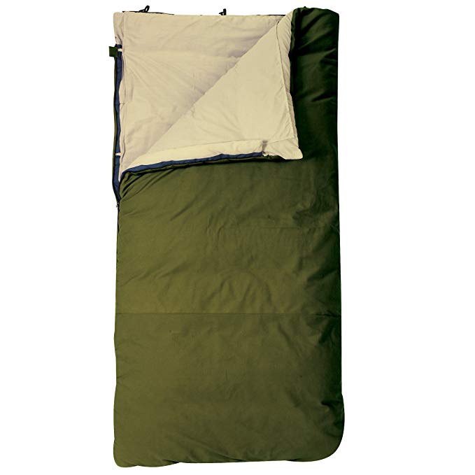 An image of Slumberjack Country Squire 51731412LR Sub Zero Degree Poly Cotton Sleeping Bag