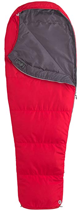 An image of Marmot NanoWave 45 21460-6278-Reg-LFT Men's 40 Degree Polyester Taffeta Sleeping Bag | Expert Camper 