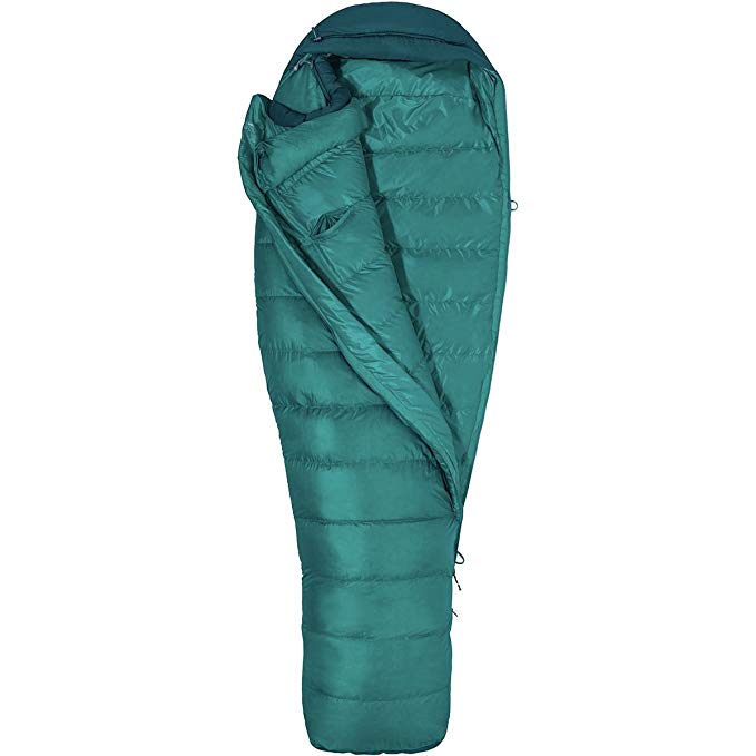 An image of Marmot Angel Fire 29850 Women's Down Sleeping Bag