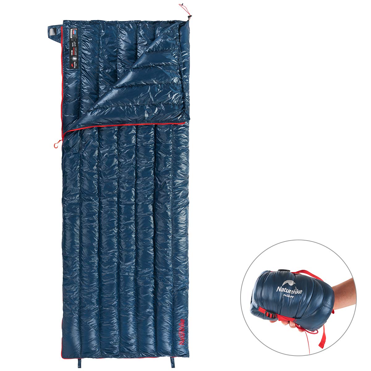 An image related to Naturehike Ultralight 40 Degree Down Sleeping Bag