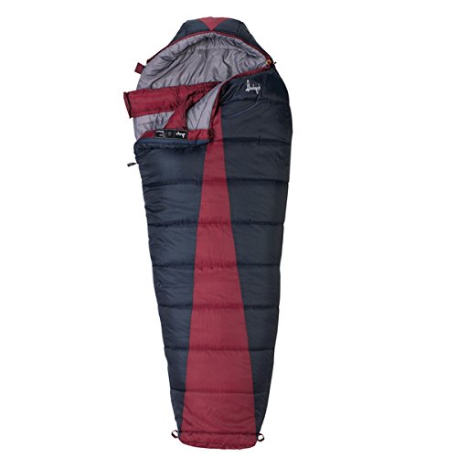 An image of Slumberjack Latitude Single Polyester Taffeta Mummy Sleeping Bag