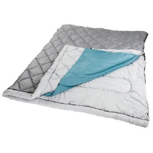 An image of Coleman The Tandem Polyester Sleeping Bag