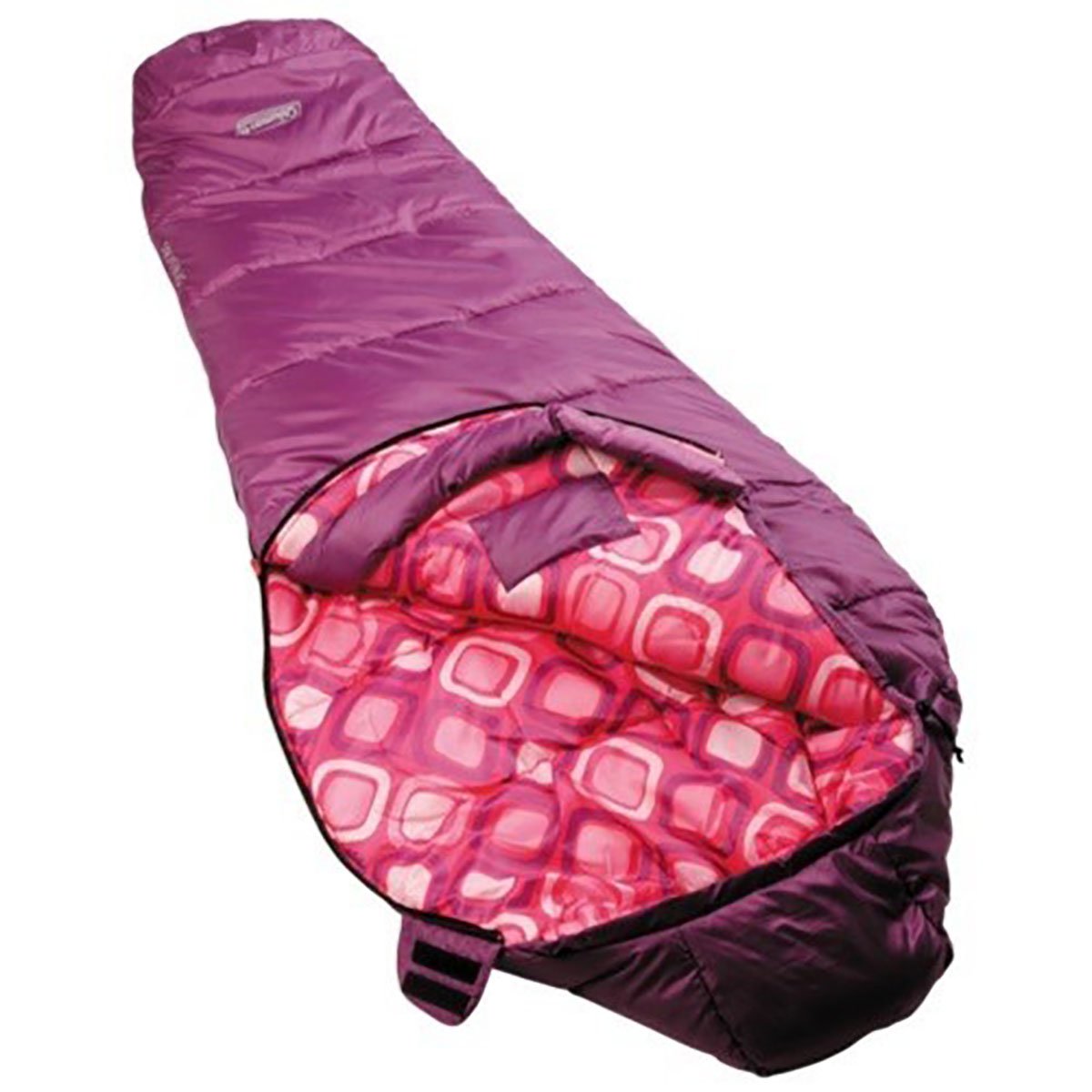 An image of Coleman Youth Kids 30 Degree Polyester Sleeping Bag