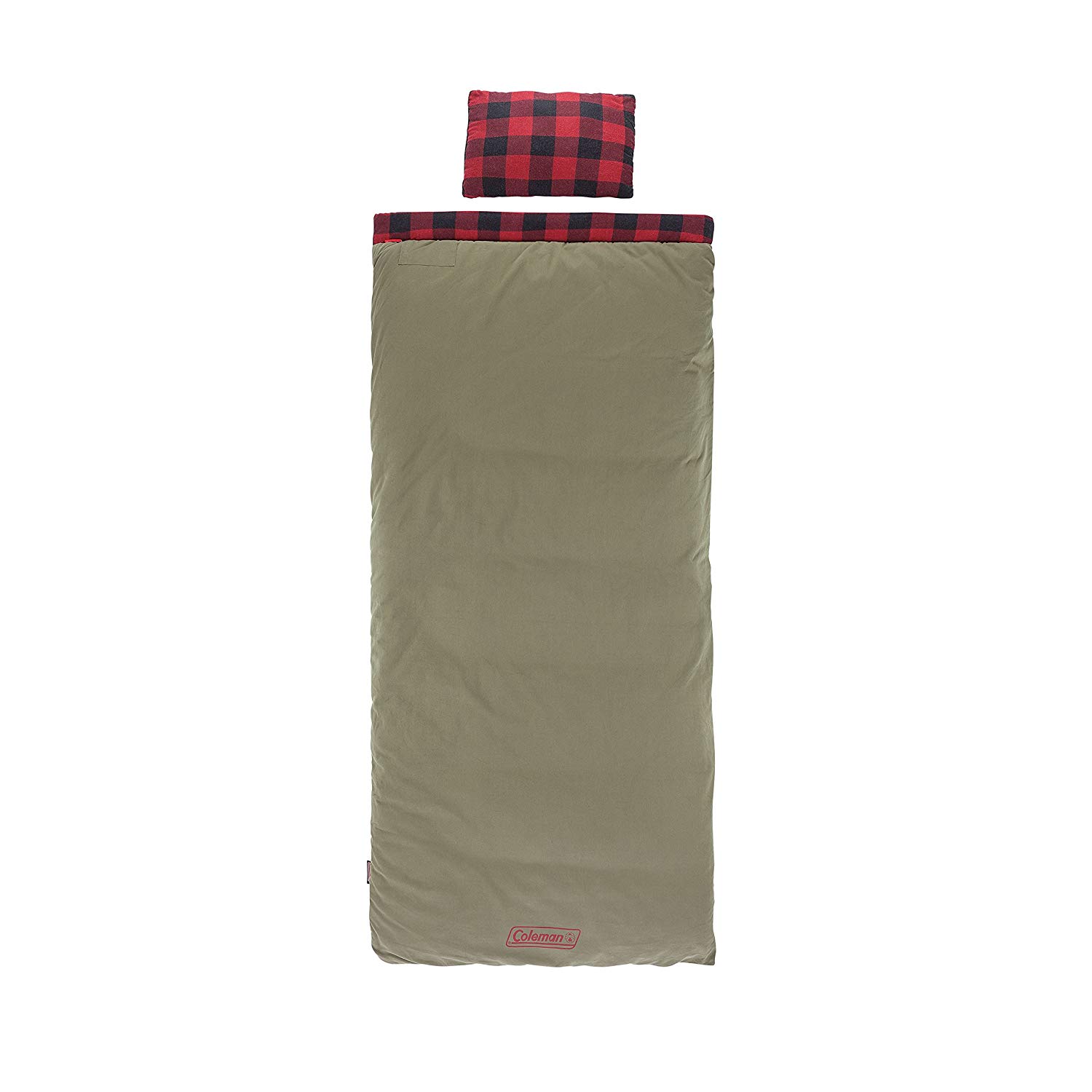 An image of Coleman Big Game 2000030093 Men's Sub Zero Degree Flannel Sleeping Bag | Expert Camper 