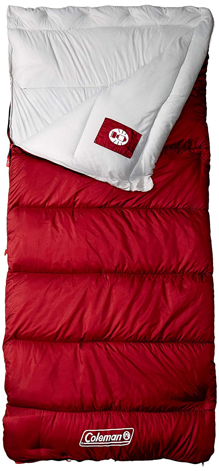 An image of Coleman Aspen Meadows 2000018118 Men's 0 Degree Sleeping Bag | Expert Camper 