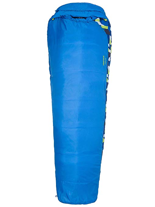 An image of Marmot 21520-2740 Kids 30 Degree Polyester Sleeping Bag